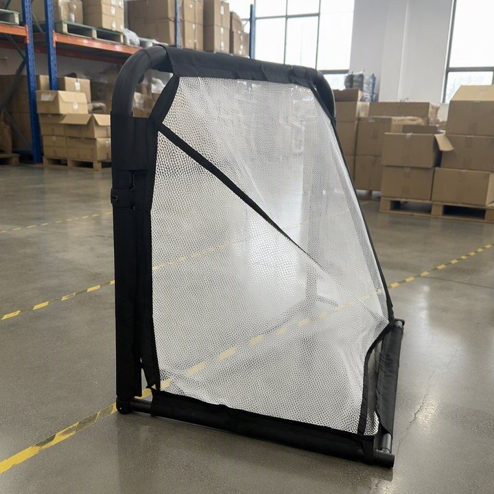 Quality control of soccer rebounder frame