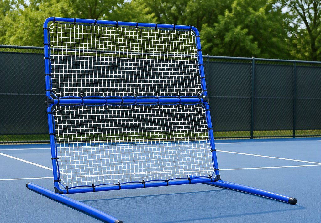 Pickleball Rebound Net (Blue Frame)