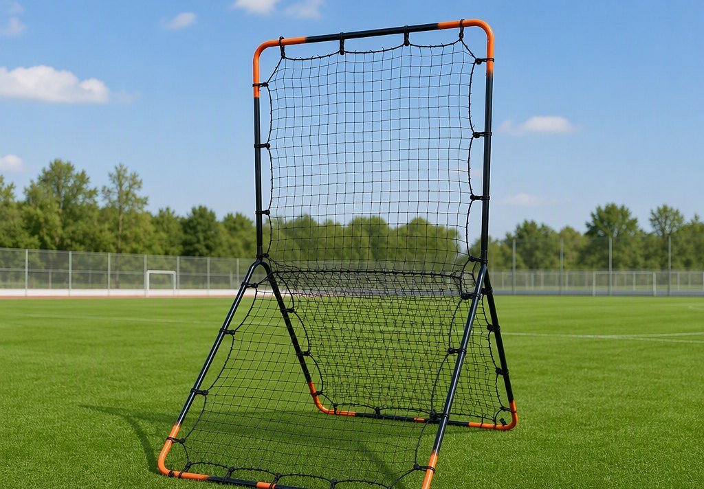 Double-Sided Football High-Low Rebound Net view 2