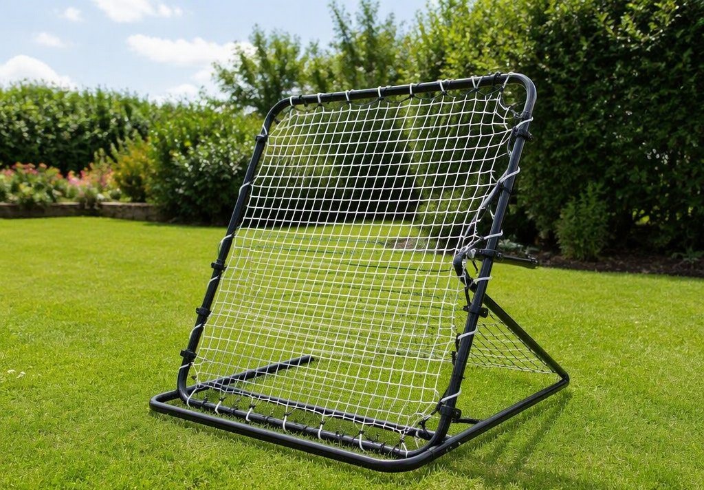 Adjustable-Angle Multi-Sport Rebound Net